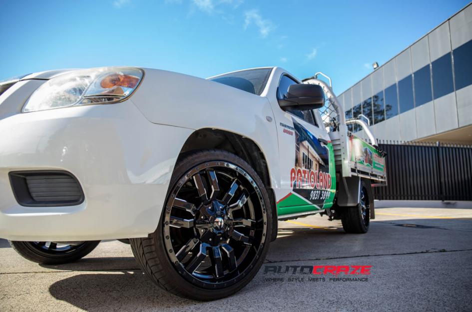 MAZDA BT 50 SLEDGE GLOSS BLACK MILLED ACCENTS